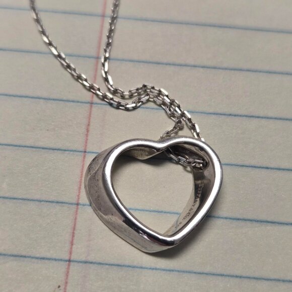 Tiffany & Co. Open Heart Pendant - Picture 9 of 16